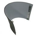 Falmec Glass Lamp Cover - Assembly Vetro Zephiro Is 66 Cono Vetro Nero Ral 9005 - 60001A8A1#N